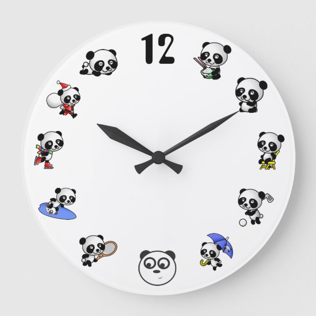 Panda time clock (Front)