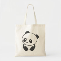 panda tote bag