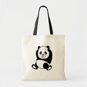 Panda tote bag