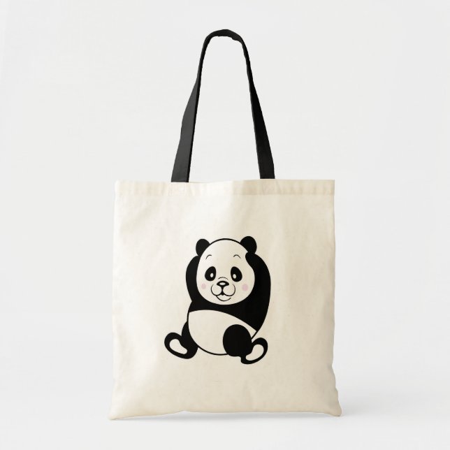 Panda tote bag (Front)