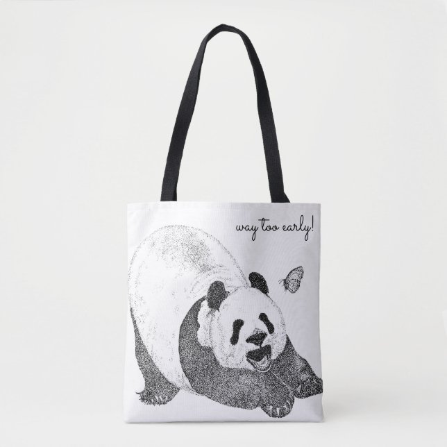 Panda tote bag (Front)