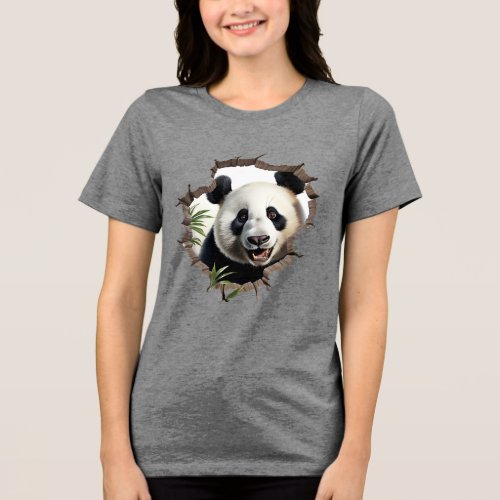 Panda Tri-Blend Shirt