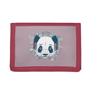 Panda Tri-fold Wallet