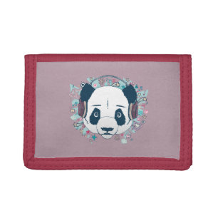 Panda Trifold Wallet