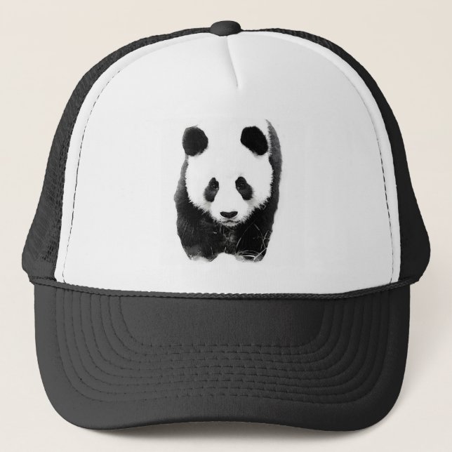 Panda Trucker Hat (Front)
