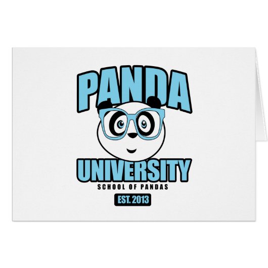 Panda University - Blue (Front Horizontal)