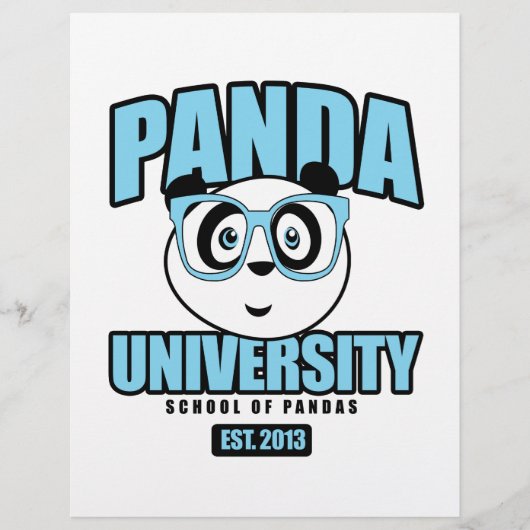 Panda University - Blue (Front)