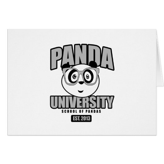 Panda University - Grey Cards (Front Horizontal)