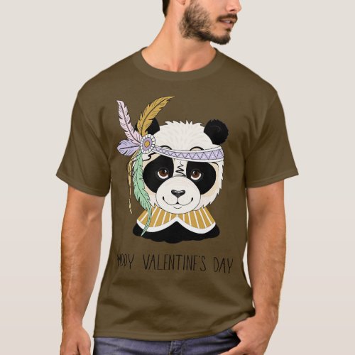Panda Valentine T_Shirt