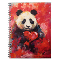 Panda Valentines day