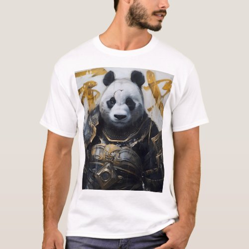 Panda Warrior T_Shirt