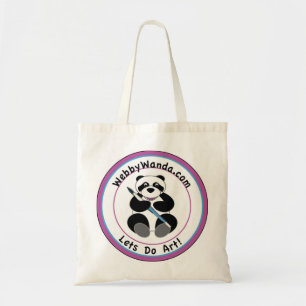 Panda webbywanda.com Logo Tote Bag