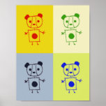 panda weird poster