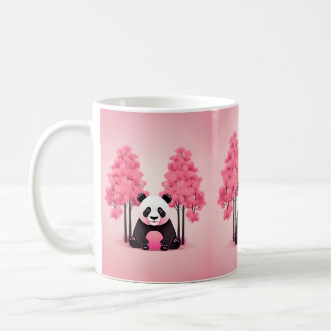 Panda Wildlife & Nature  Coffee Mug (Left)