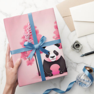 Panda Wildlife & Nature  Wrapping Paper