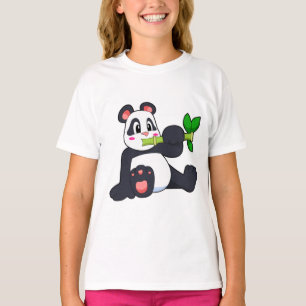 Panda with Bamboo T-Shirt