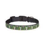 Panda With Bamboo Watercolor Pattern Pet Collar