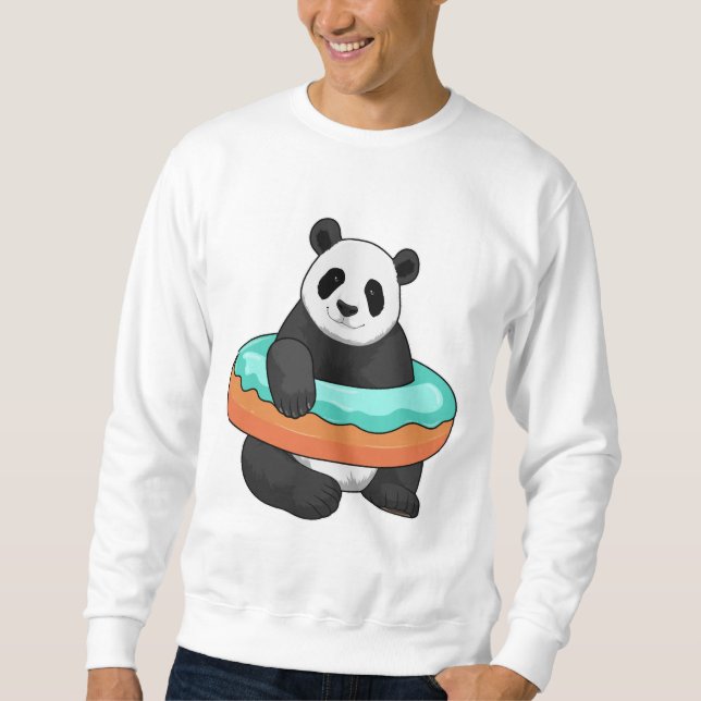 Panda with Donut Sweatshirt (Front)