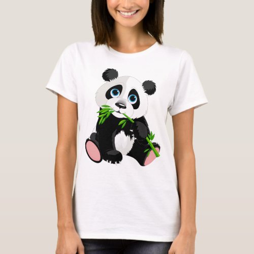 Panda With Love T_Shirt