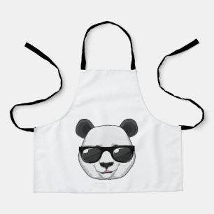 Panda with Sunglasses Apron