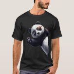 Panda With Sunglasses Funny Say Hi T-Shirt