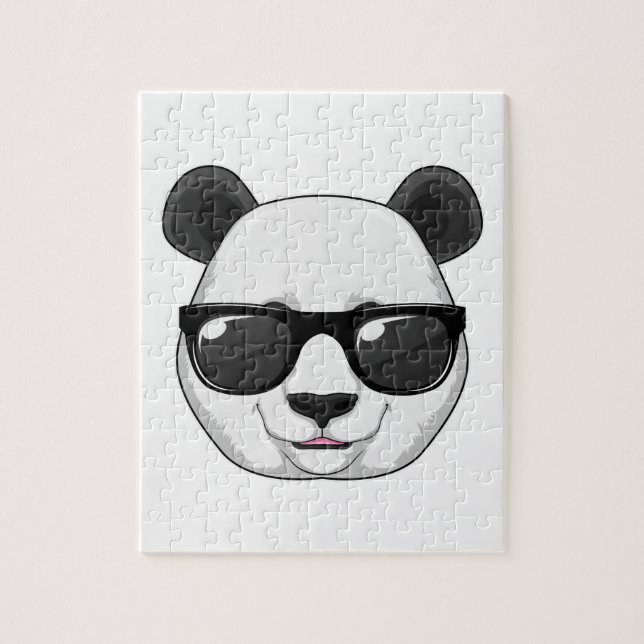 Panda with Sunglasses Jigsaw Puzzle (Vertical)