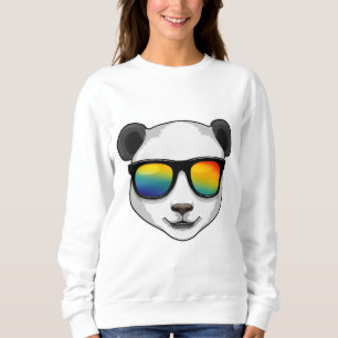 Panda with Sunglasses Sweatshirt