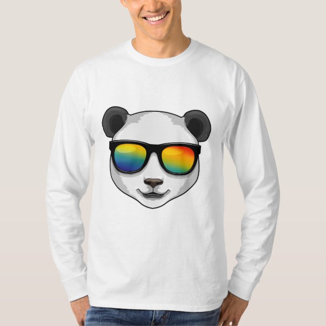 Panda with Sunglasses T-Shirt (Front)