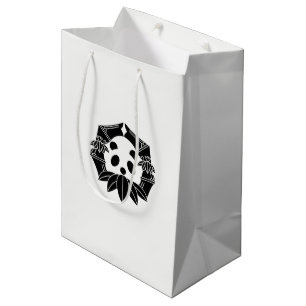Panda within Varied Bamboo Circle Medium Gift Bag