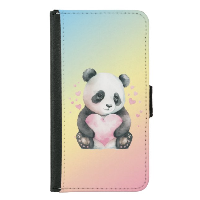 Pandabear Samsung Galaxy Wallet Case (Front)