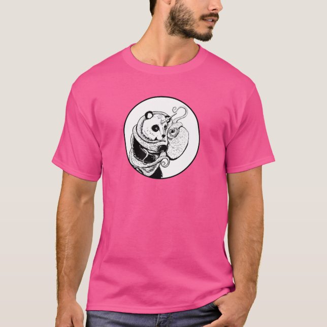 Pandacorn and Octopus entangled together T-Shirt (Front)