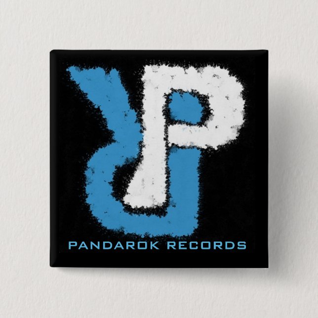 Pandarok Records Logo Button (Front)