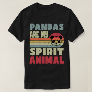 Pandas Are My Spirit Animal T-Shirt