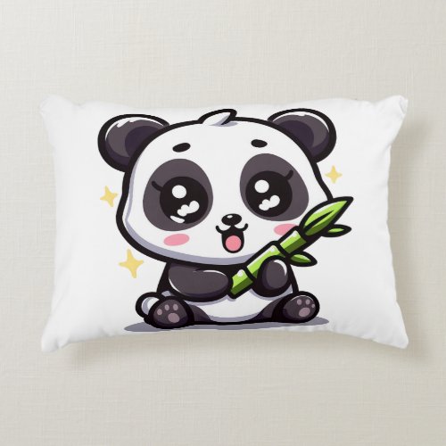 Pandas Bamboo Embrace Pillow
