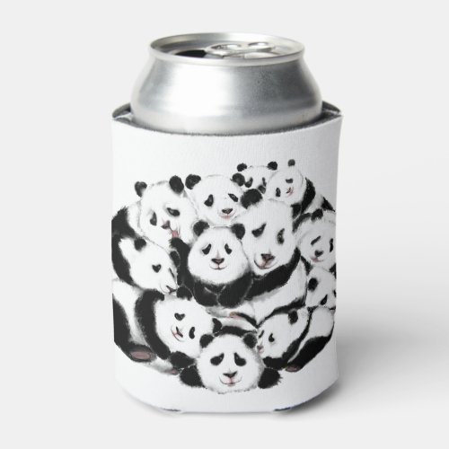 Pandas Can Cooler Panda Family