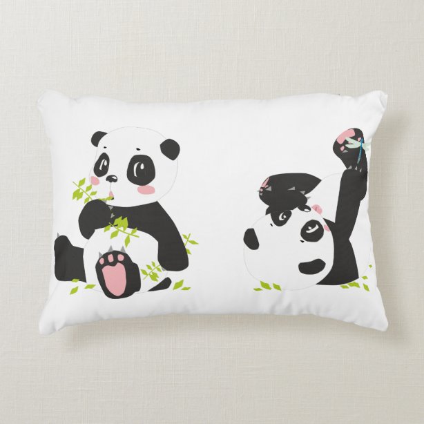 Panda Decorative & Throw Pillows Zazzle