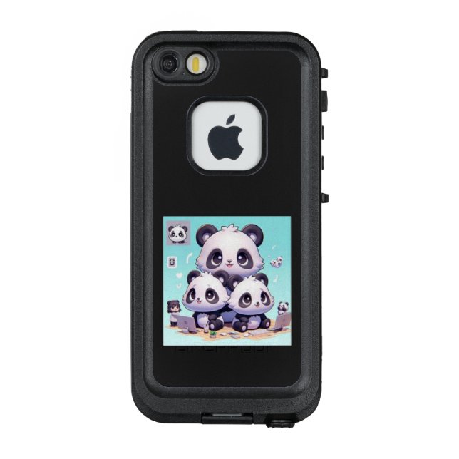 Panda's Dream World LifeProof iPhone Case (Back)
