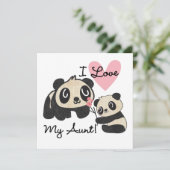 Pandas I Love My Aunt (Standing Front)