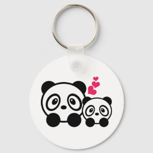 Pandas Keychain