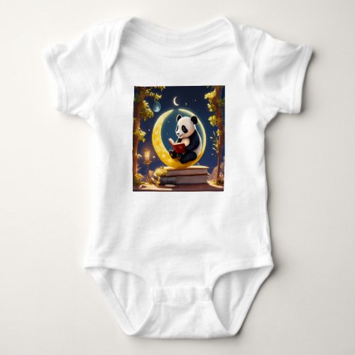 Pandas Lunar Literature A Tiny Tale of Sunshine Baby Bodysuit