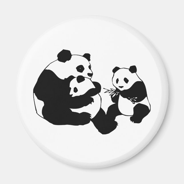 Pandas Magnet (Front)