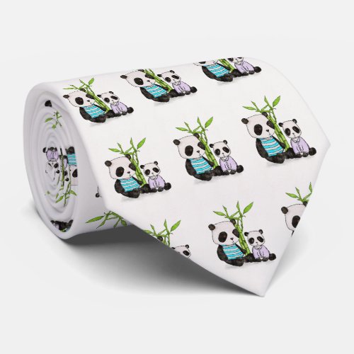 Pandas Neck Tie