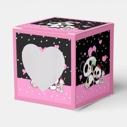 pandas panda bears panda bear baby kawaii pan favor boxes