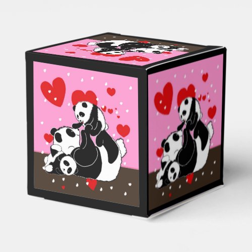 pandas panda bears panda bear baby kawaii pan favor boxes