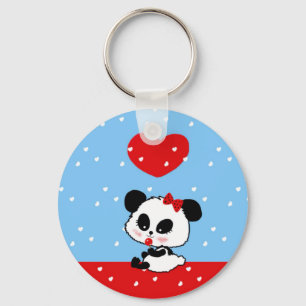 pandas "panda bears" "panda bear baby" "kawaii pan keychain