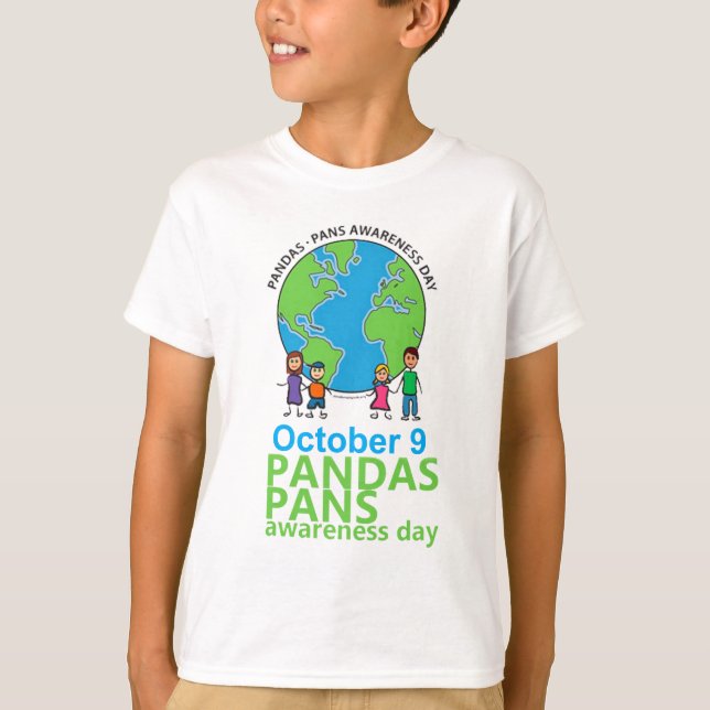 PANDAS/PANS Awareness Day T-shirt Kids (Front)