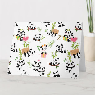 Panda's Pattern Card