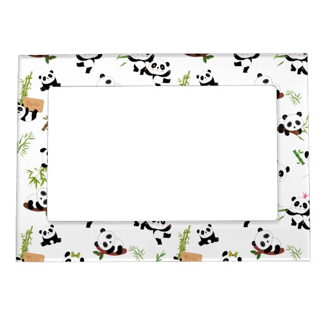 Panda's Pattern Magnetic Frame (Front)