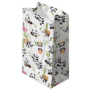 Panda's Pattern Small Gift Bag