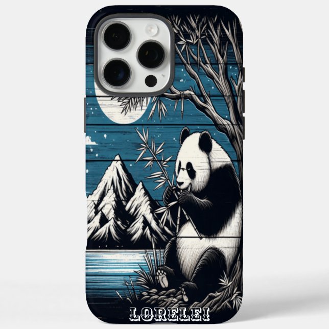 Panda's Quiet Nook: Bamboo Satisfaction Case-Mate iPhone Case (Back)